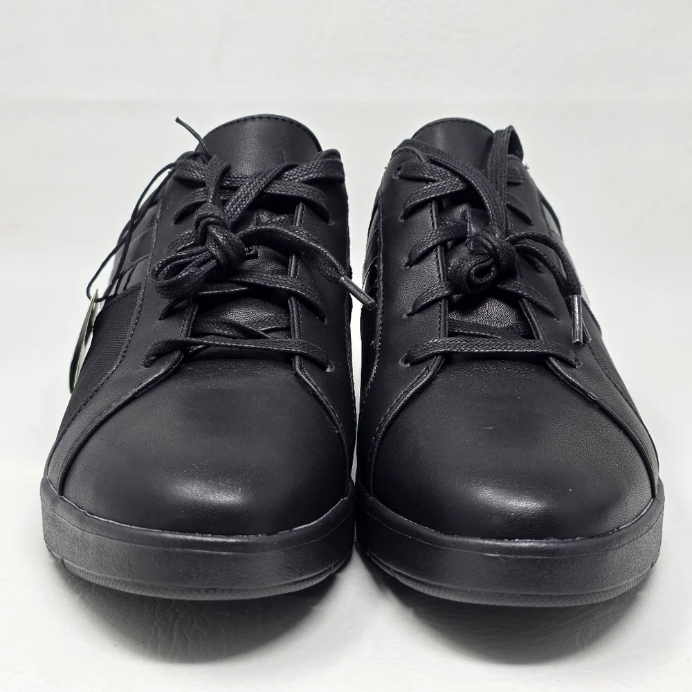 ROCKPORT WOMENS Trainers TM LILLIE LAYERED CH5390 BLACK SIZE 9.5 NEW